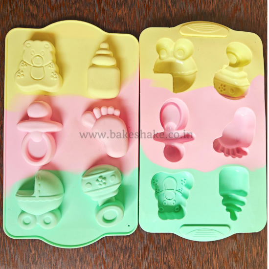 Baby shower soap molds best sale